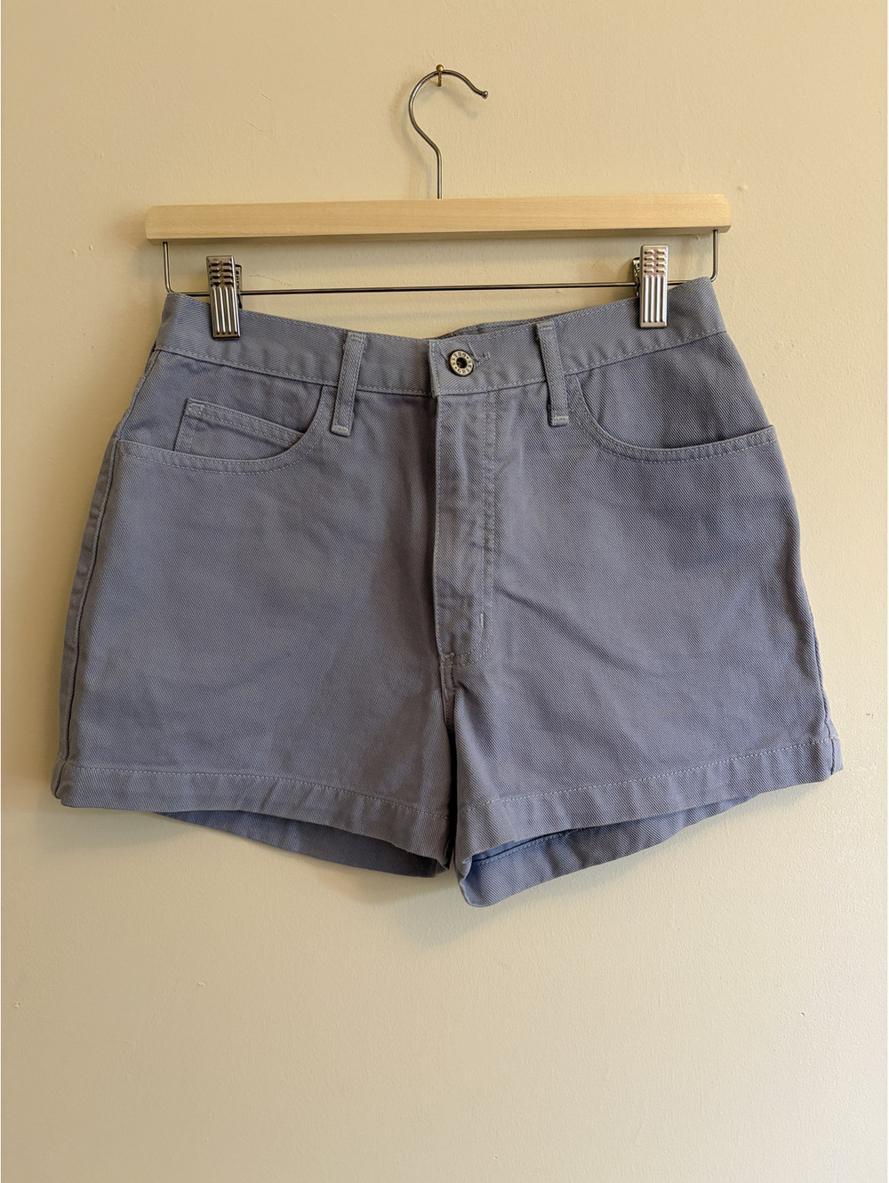 Guess Vintage Periwinkle Lavender denim jean shorts